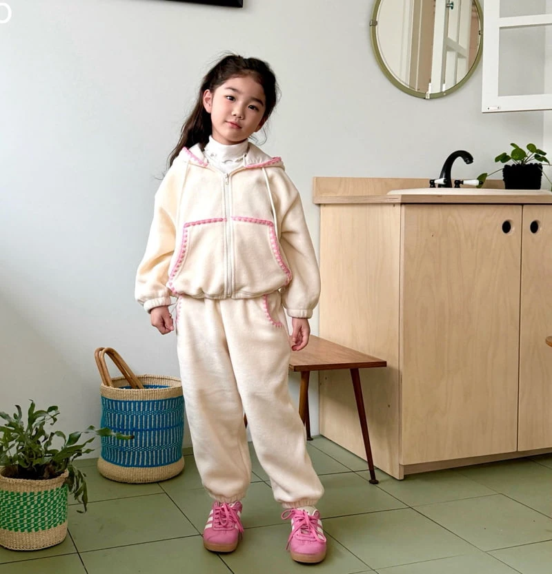 Lago - Korean Children Fashion - #childofig - Melo Rouge Jogger Pants - 2