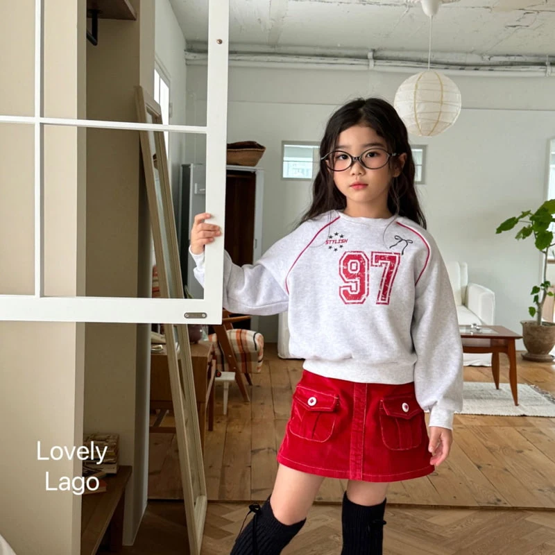 Lago - Korean Children Fashion - #childofig - 97 Raglan Sweatshirt