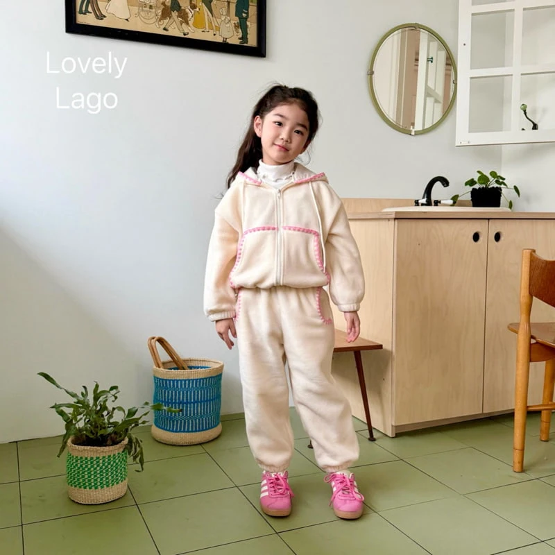 Lago - Korean Children Fashion - #childrensboutique - Melo Rouge Jogger Pants - 3