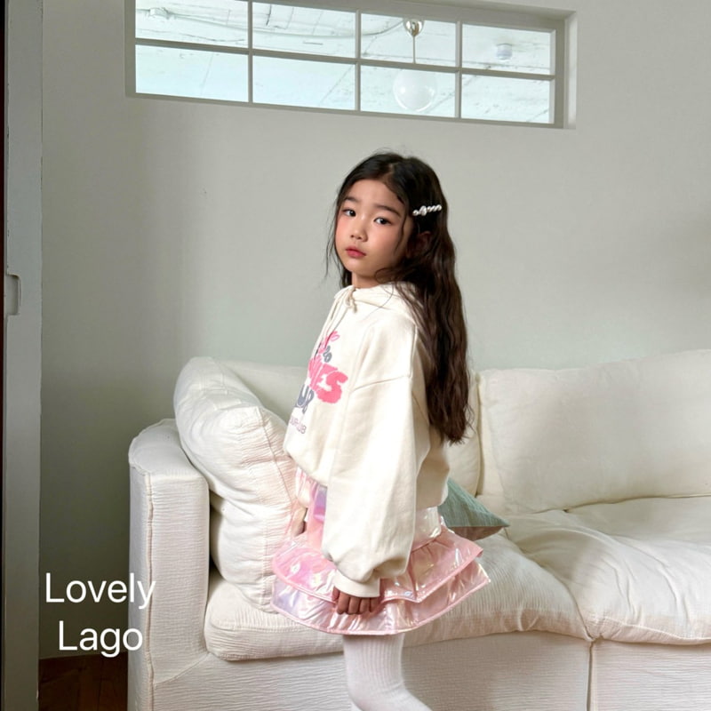 Lago - Korean Children Fashion - #designkidswear - Bunny Line Hood Top - 6