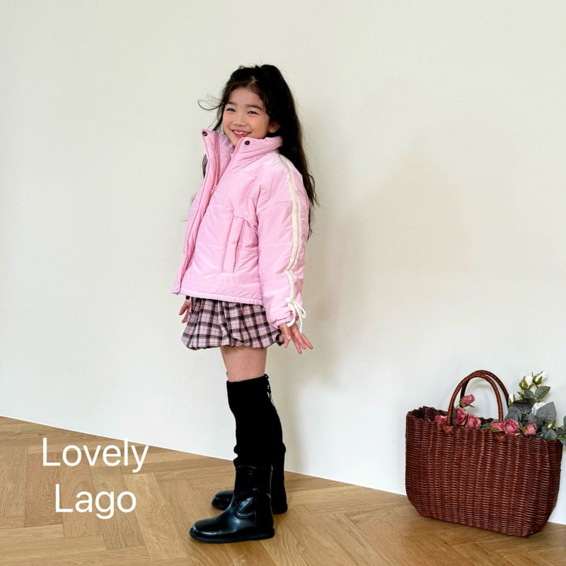 Lago - Korean Children Fashion - #discoveringself - Shy Line Padding