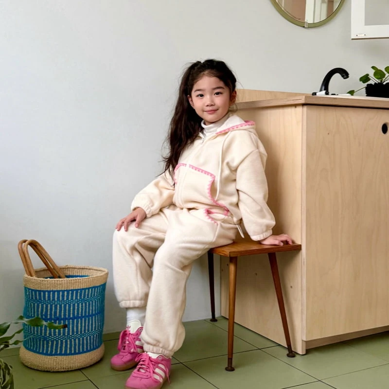 Lago - Korean Children Fashion - #discoveringself - Melo Rouge Jogger Pants - 5