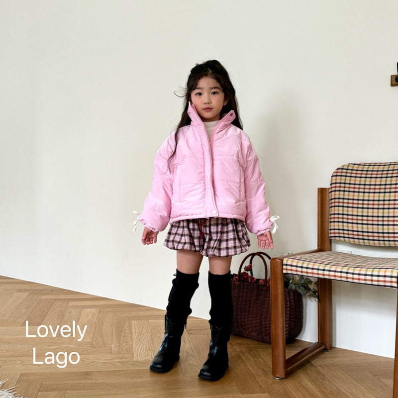 Lago - Korean Children Fashion - #fashionkids - Shy Line Padding - 2