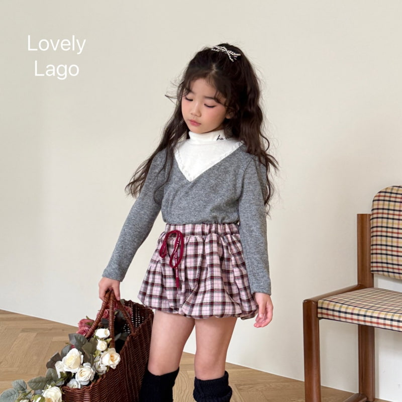 Lago - Korean Children Fashion - #fashionkids - Balloon Check Pants - 11