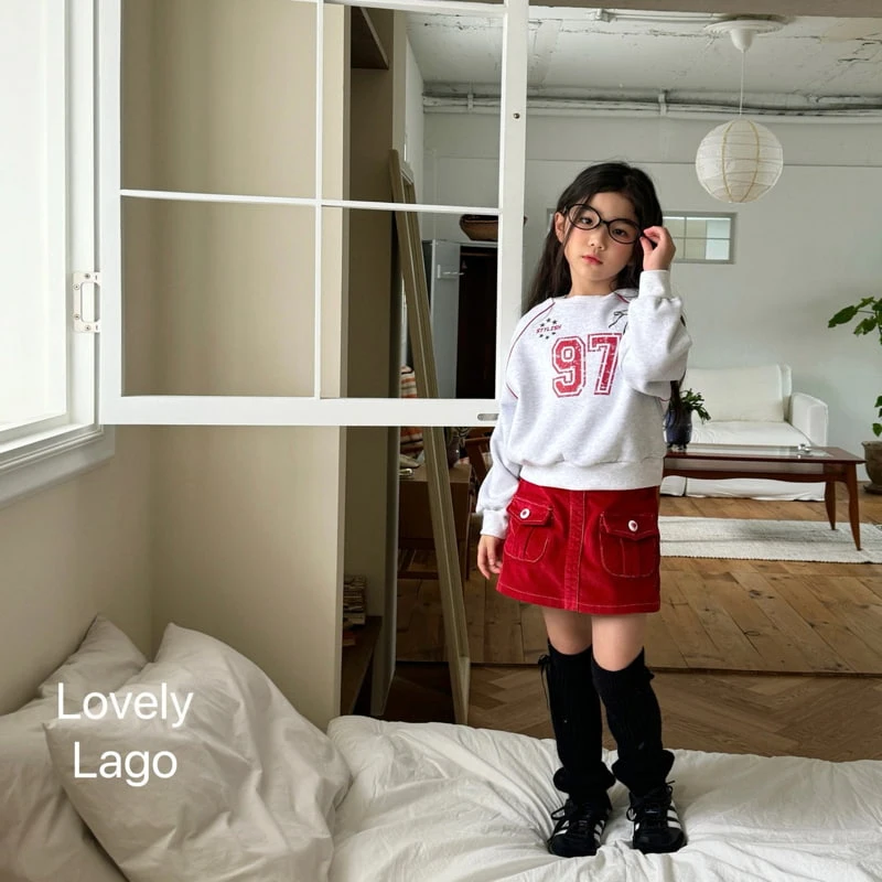 Lago - Korean Children Fashion - #kidsshorts - 97 Raglan Sweatshirt - 6