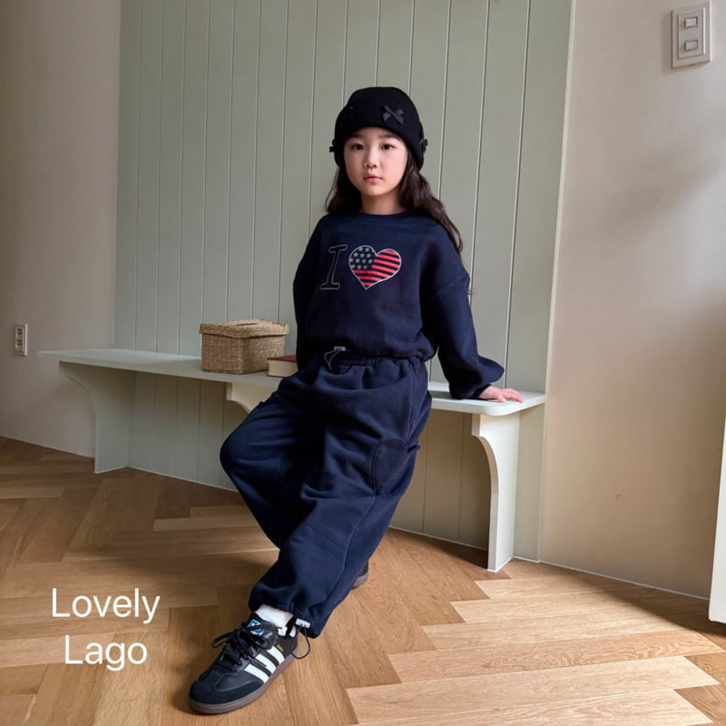 Lago - Korean Children Fashion - #kidsstore - Love String Sweatshirt - 11