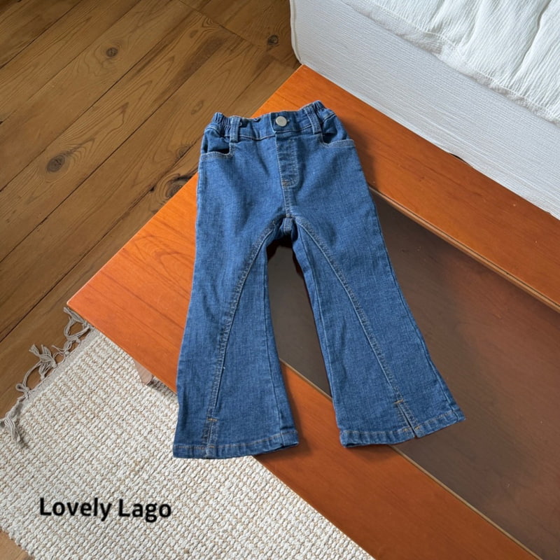 Lago - Korean Children Fashion - #kidzfashiontrend - Slit Ribbon Bootcut Pants - 11