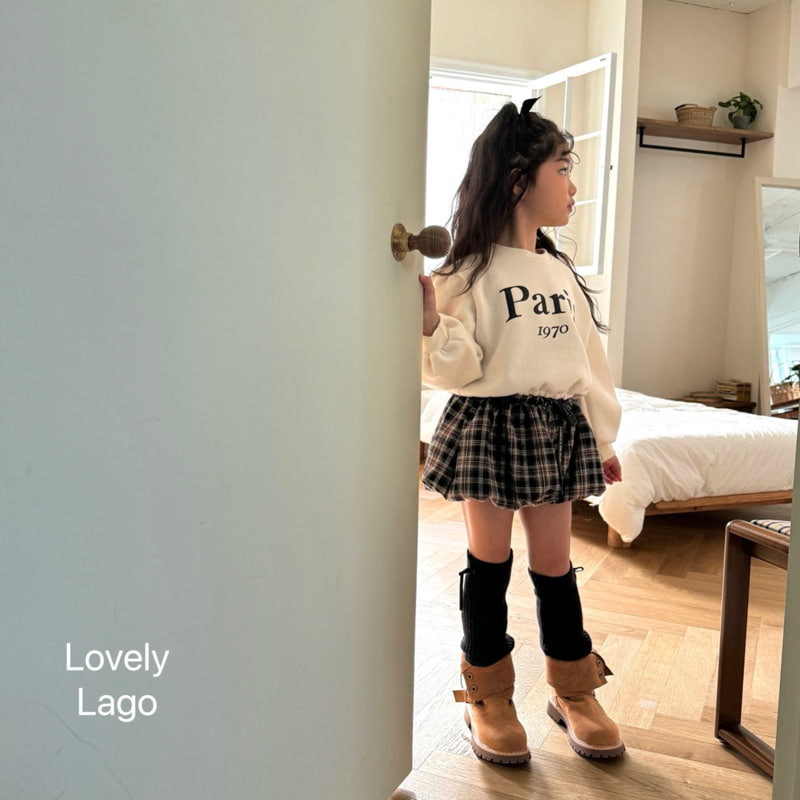 Lago - Korean Children Fashion - #littlefashionista - Balloon Check Pants - 2