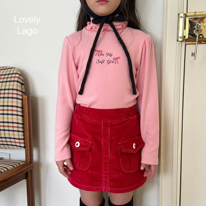 Lago - Korean Children Fashion - #littlefashionista - Lovely Turtleneck Tee