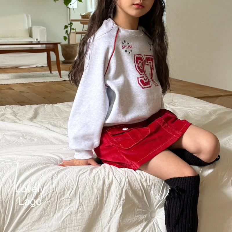 Lago - Korean Children Fashion - #littlefashionista - 97 Raglan Sweatshirt - 10