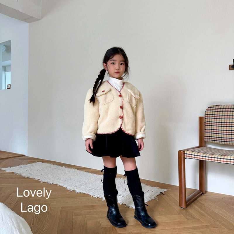 Lago - Korean Children Fashion - #littlefashionista - Velvet Ribbon Leg Warmer - 4