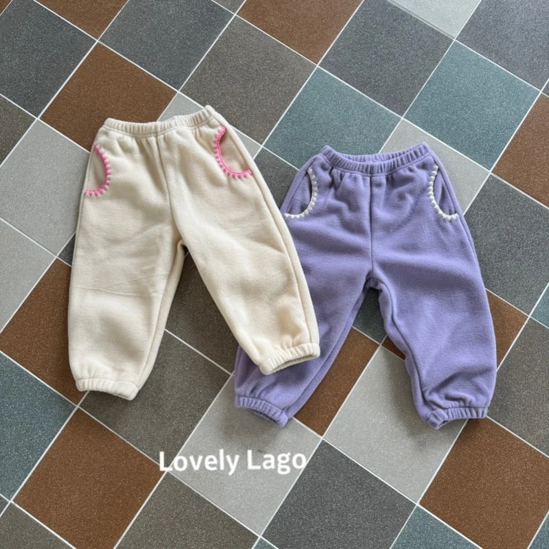 Lago - Korean Children Fashion - #magicofchildhood - Melo Rouge Jogger Pants - 12