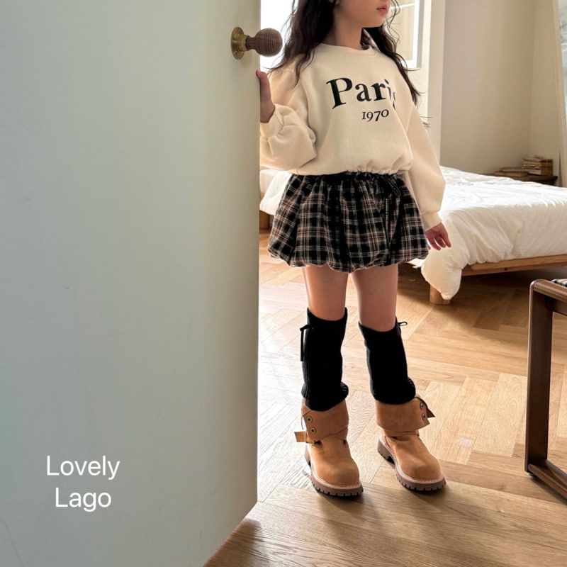 Lago - Korean Children Fashion - #prettylittlegirls - Balloon Check Pants - 5