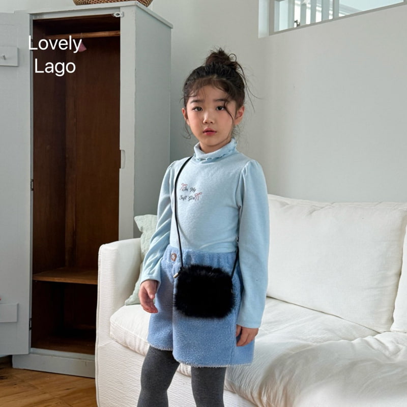 Lago - Korean Children Fashion - #stylishchildhood - Lovely Turtleneck Tee - 7