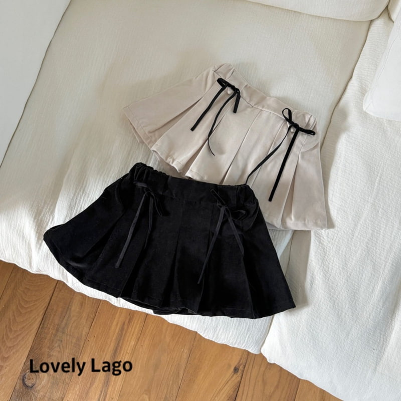 Lago - Korean Children Fashion - #todddlerfashion - Ribbon Pleated Pants - 12