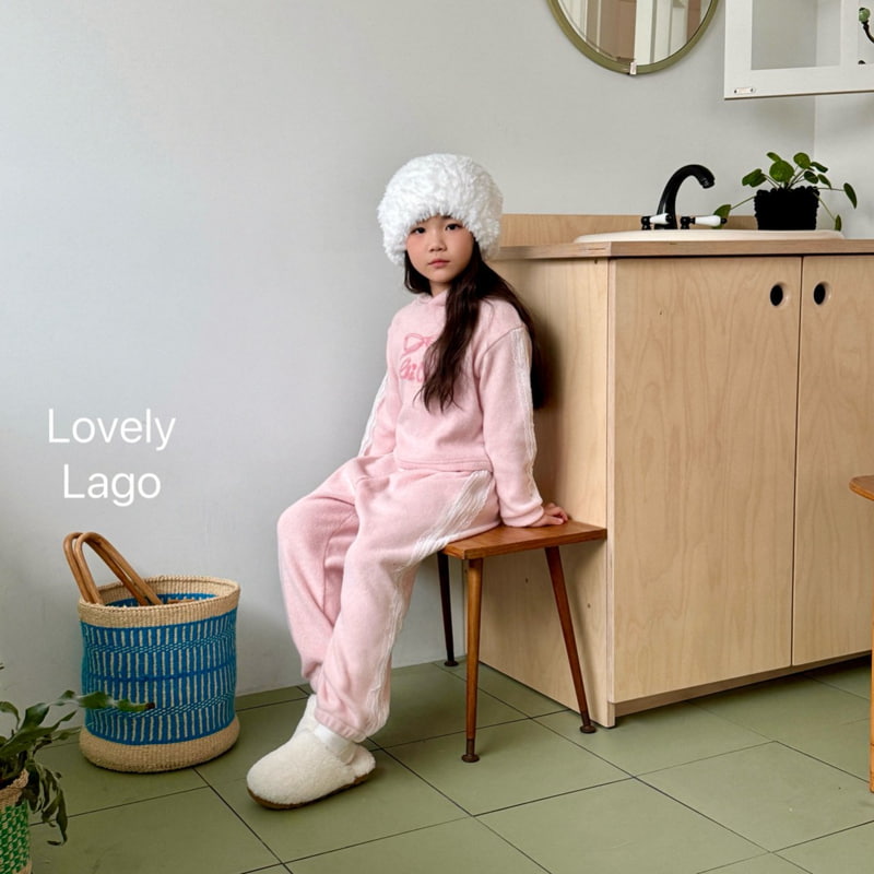 Lago - Korean Children Fashion - #todddlerfashion - Lace Line Hood Top - 7