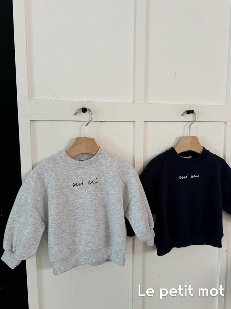 Le petitmot - Korean Children Fashion - #Kfashion4kids - OUI Cut Sweatshirt - 11