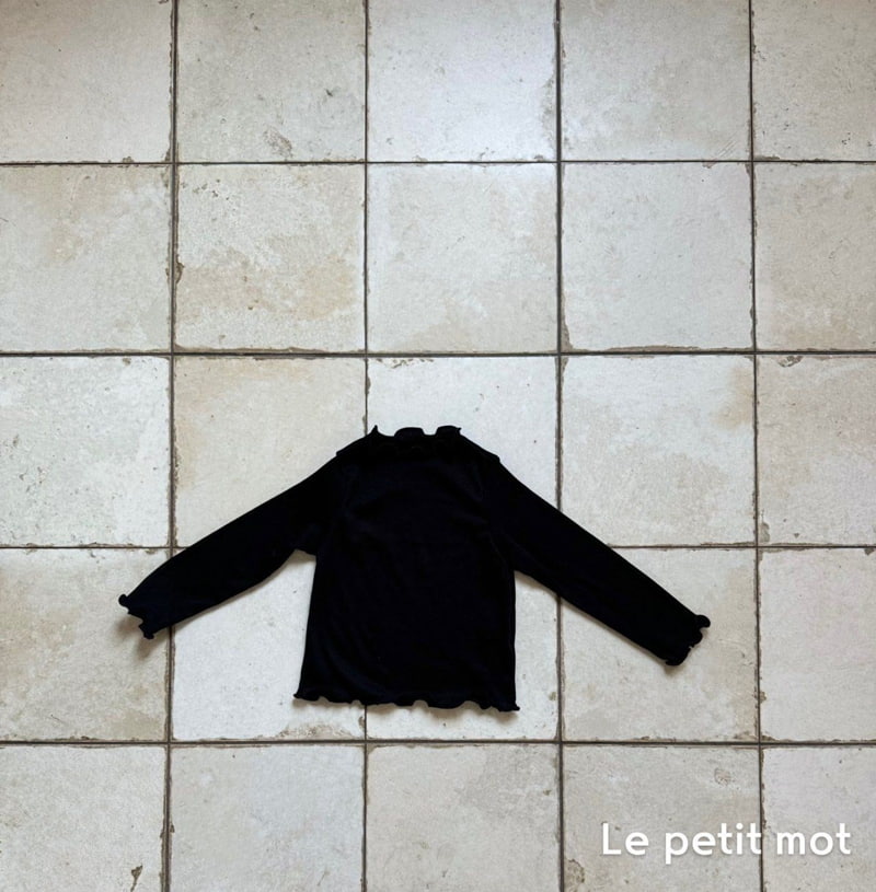 Le petitmot - Korean Children Fashion - #stylishchildhood - Soft Fleece Wave Tee - 4