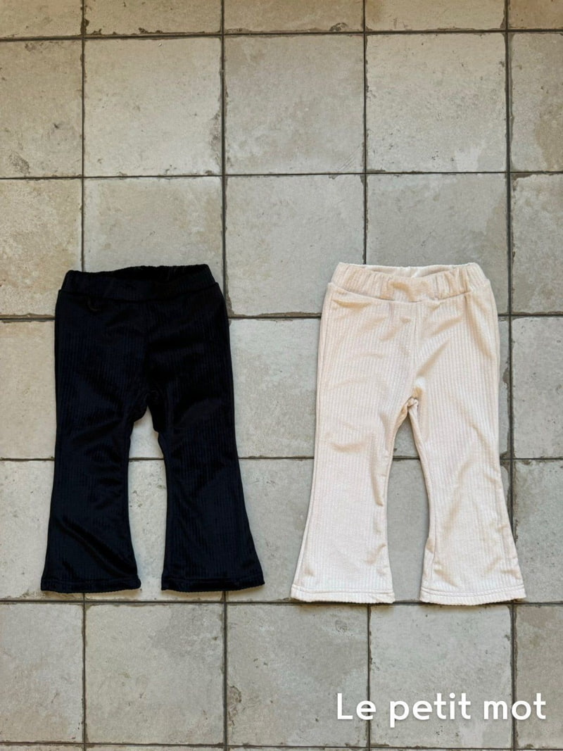 Le petitmot - Korean Children Fashion - #childofig - Valley Mink Bootcut Pants - 8