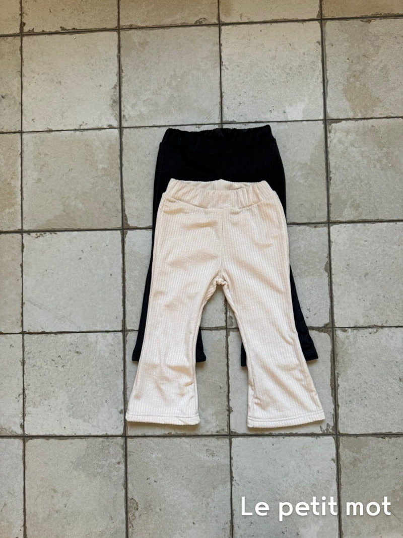 Le petitmot - Korean Children Fashion - #childofig - Valley Mink Bootcut Pants - 9