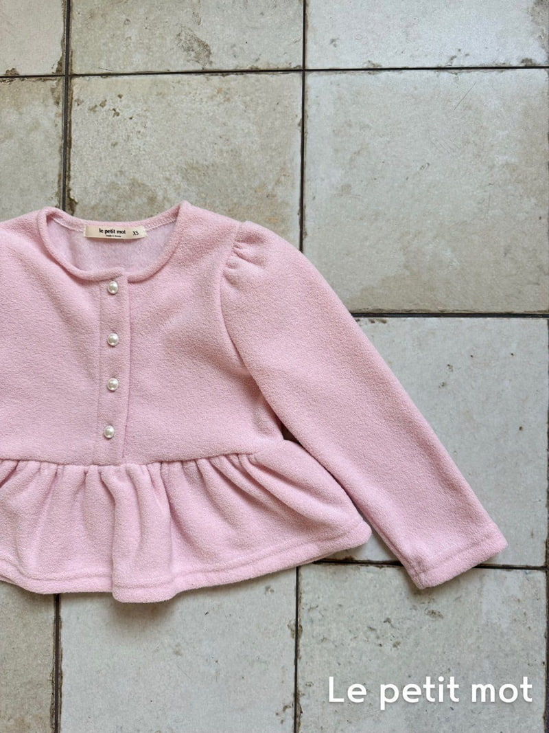 Le petitmot - Korean Children Fashion - #prettylittlegirls - Romantic Cardigan - 4