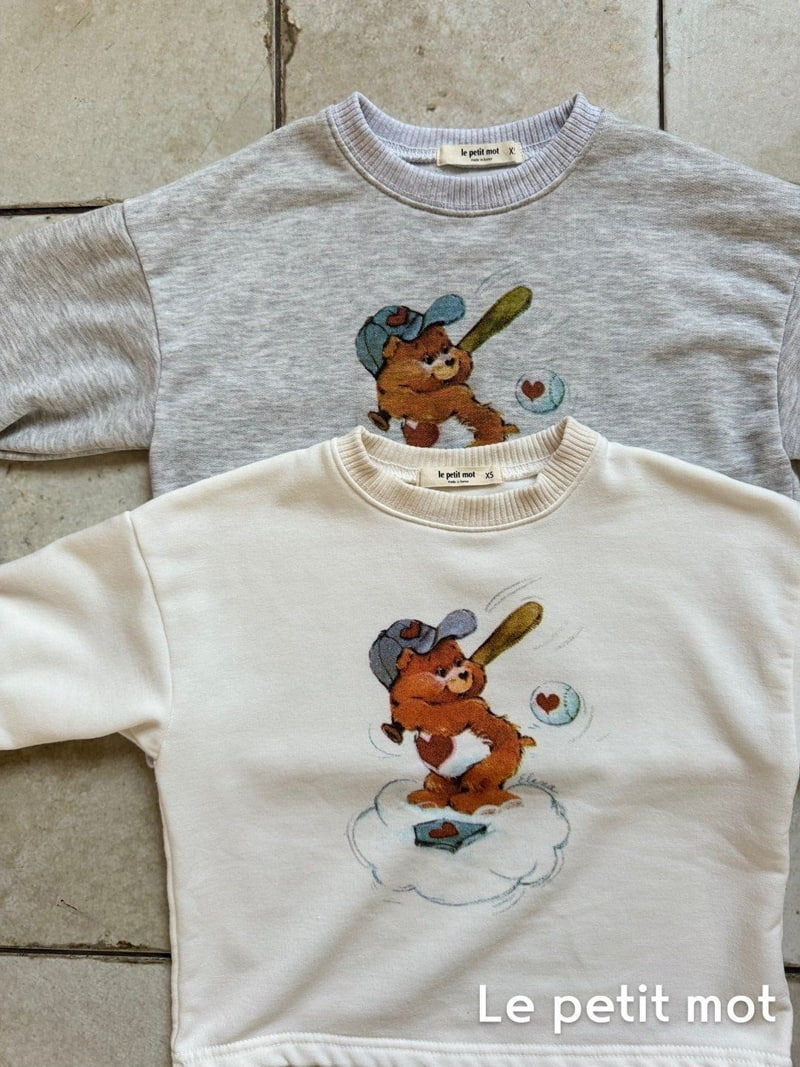 Le petitmot - Korean Children Fashion - #childofig - Baseball Bear Tee - 4