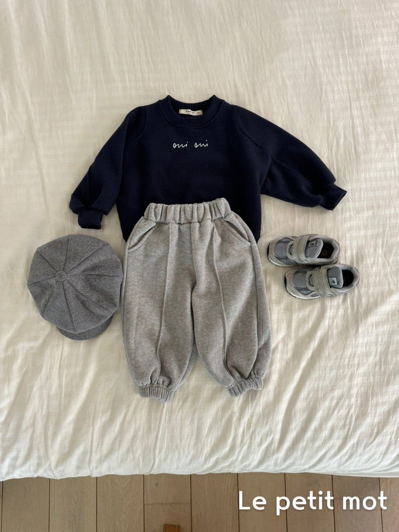 Le petitmot - Korean Children Fashion - #discoveringself - OUI Cut Sweatshirt - 6