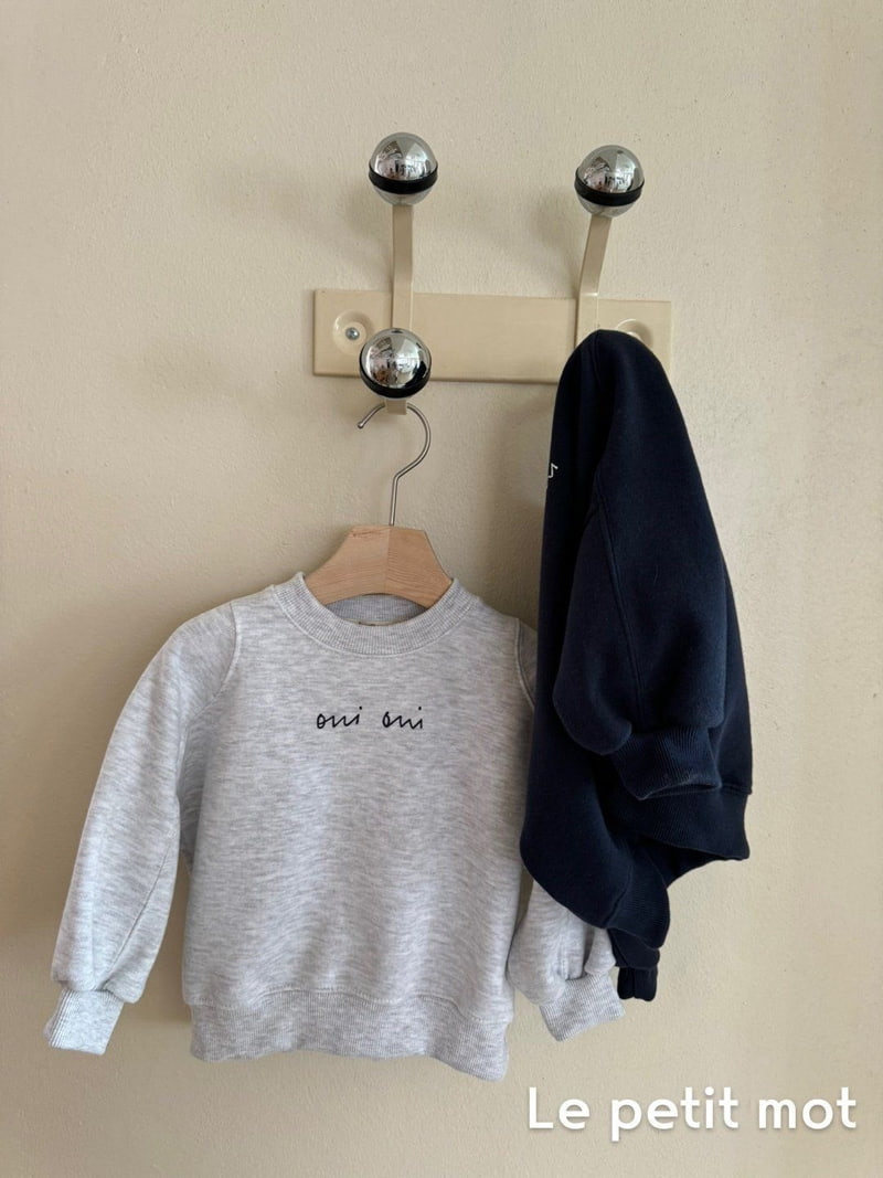 Le petitmot - Korean Children Fashion - #littlefashionista - OUI Cut Sweatshirt - 12