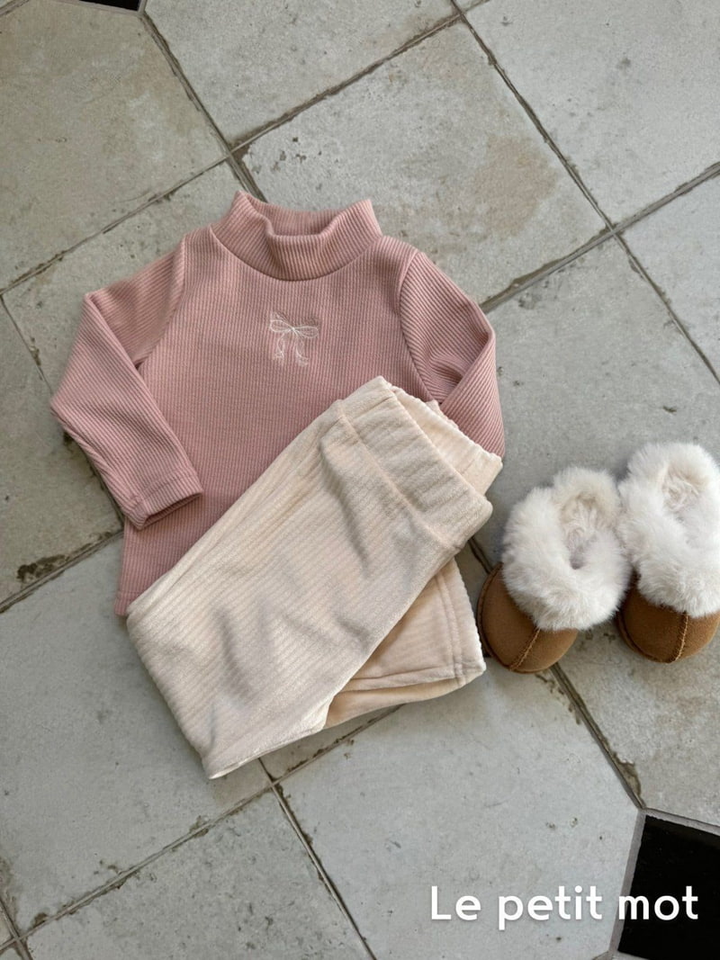 Le petitmot - Korean Children Fashion - #minifashionista - Valley Mink Bootcut Pants - 6