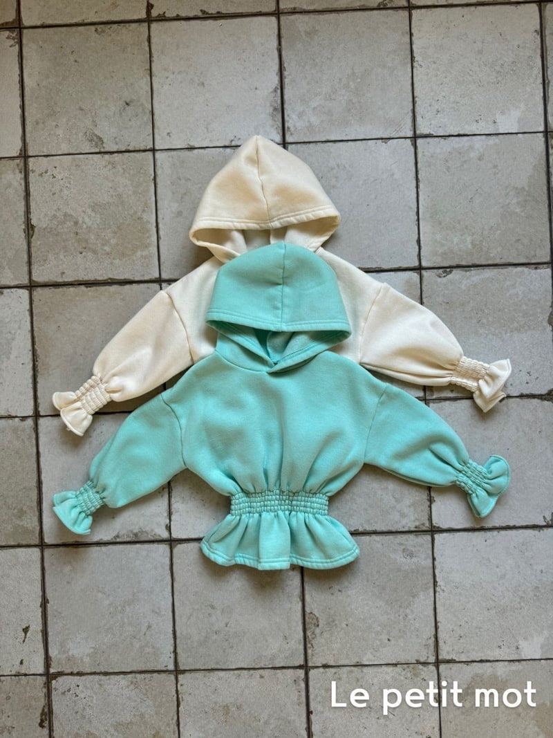 Le petitmot - Korean Children Fashion - #todddlerfashion - Smoke Hoodie - 2