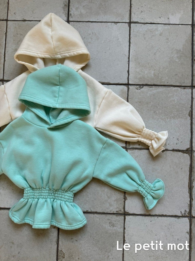 Le petitmot - Korean Children Fashion - #toddlerclothing - Smoke Hoodie - 3