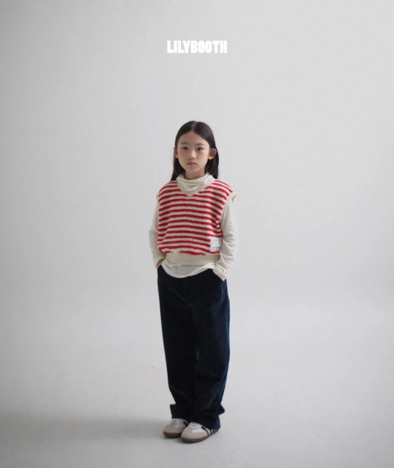 Lilybooth - Korean Children Fashion - #childofig - V Knit Vest - 8