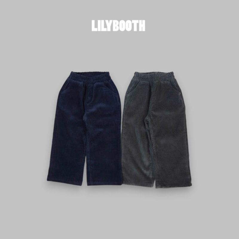 Lilybooth - Korean Children Fashion - #childofig - Corduroy Wide Pants