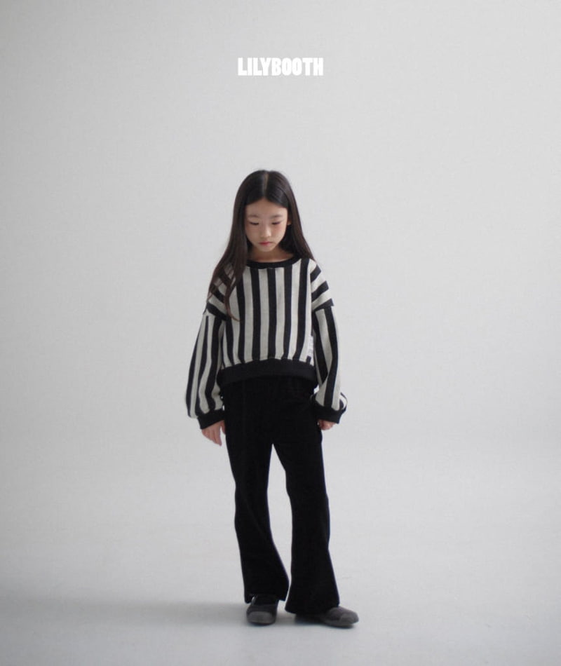 Lilybooth - Korean Children Fashion - #designkidswear - Vertical Stripe Knit - 11