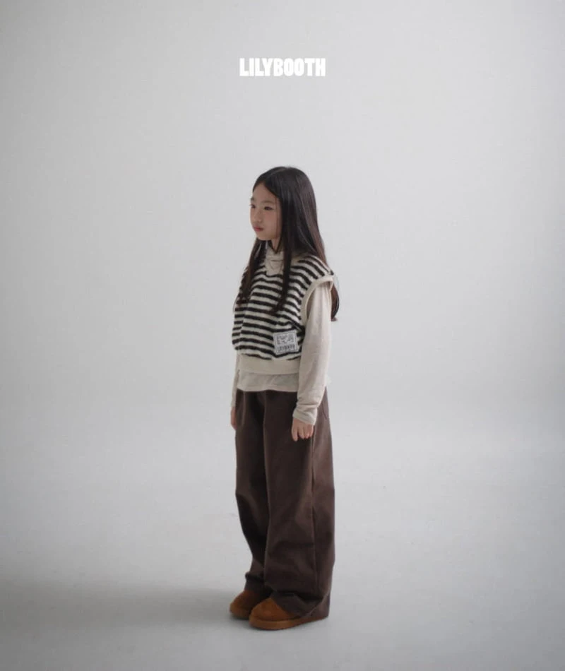 Lilybooth - Korean Children Fashion - #discoveringself - V Knit Vest - 11