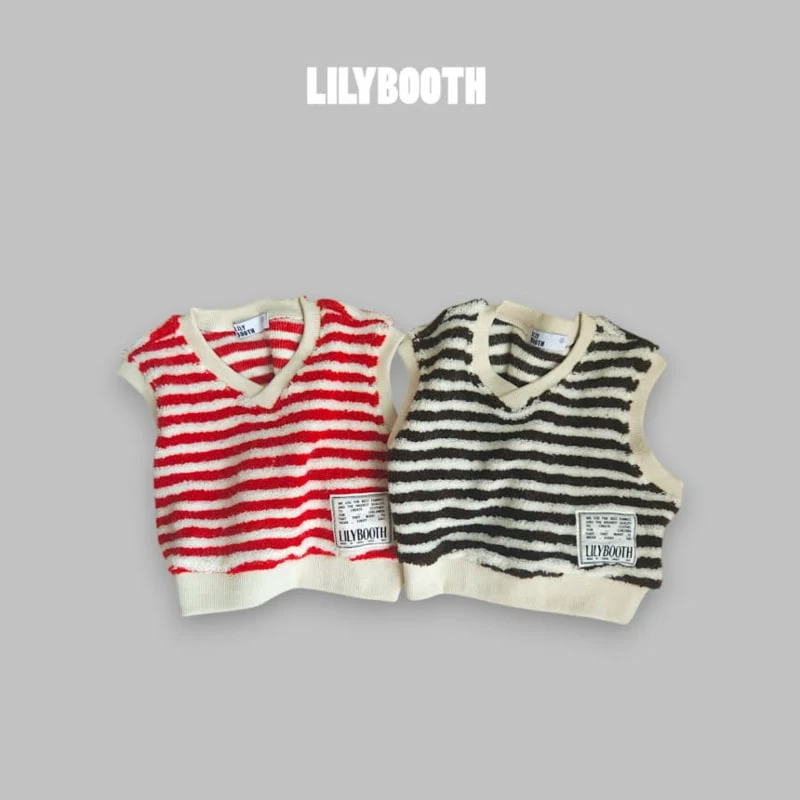 Lilybooth - Korean Children Fashion - #littlefashionista - V Knit Vest