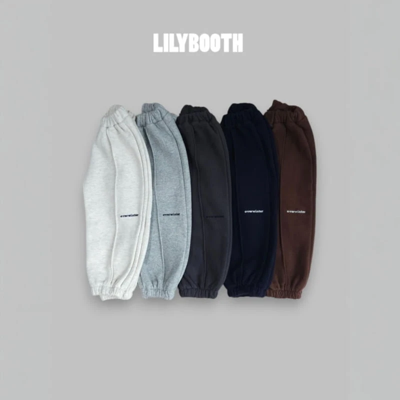 Lilybooth - Korean Children Fashion - #minifashionista - Over Winter Jogger Pants