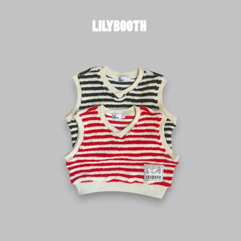 Lilybooth - Korean Children Fashion - #minifashionista - V Knit Vest - 4