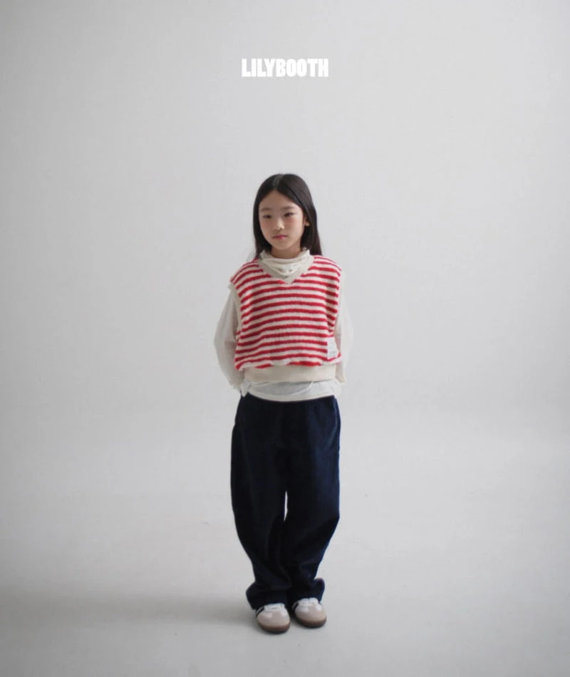 Lilybooth - Korean Children Fashion - #toddlerclothing - V Knit Vest - 6