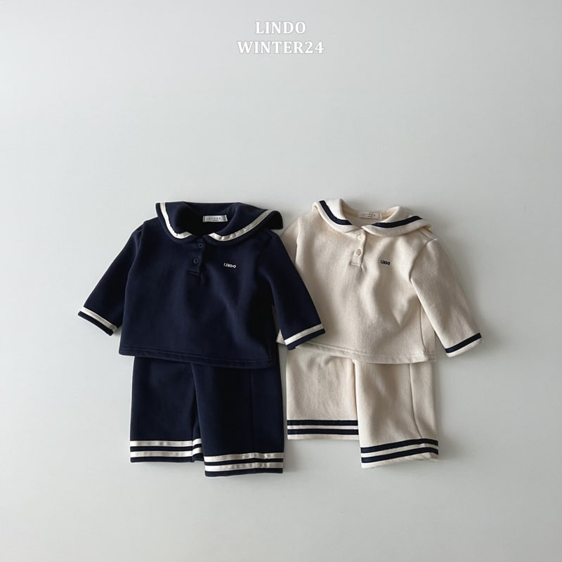 Lindo - Korean Baby Fashion - #babyboutique - Sailor Set - 5