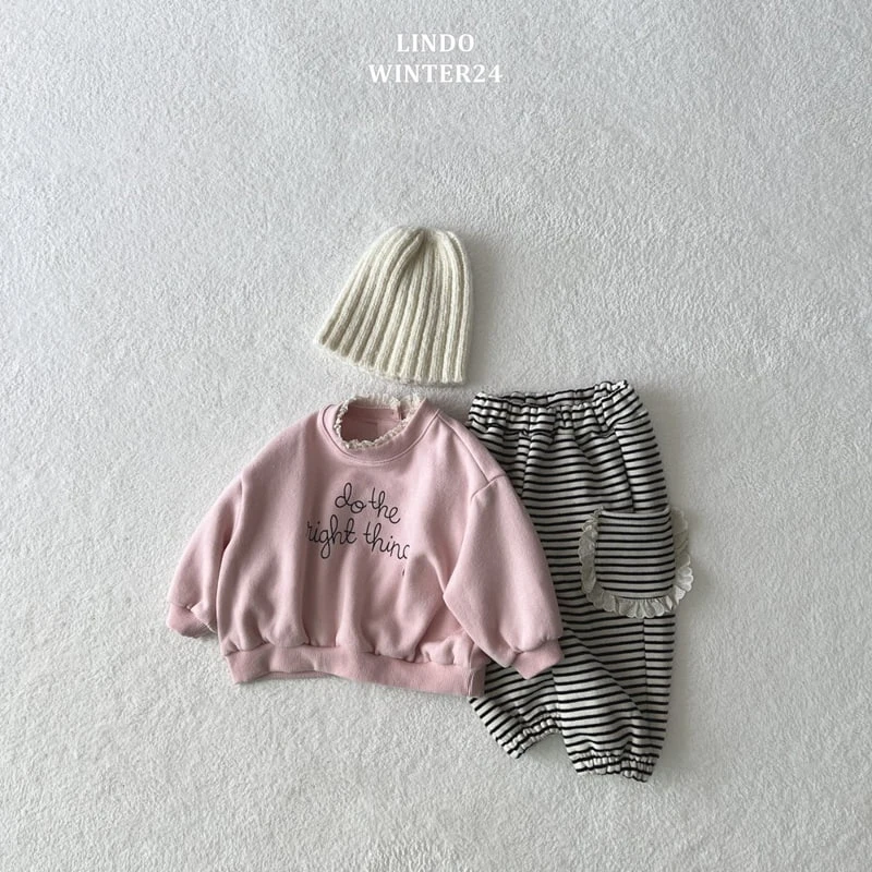 Lindo - Korean Baby Fashion - #babyboutique - Things Lace Sweatshirts - 8