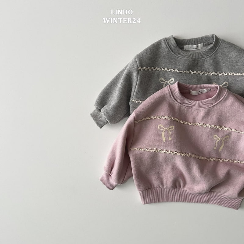 Lindo - Korean Baby Fashion - #babyboutique - Ribbon Bonbon Sweatshirts - 7