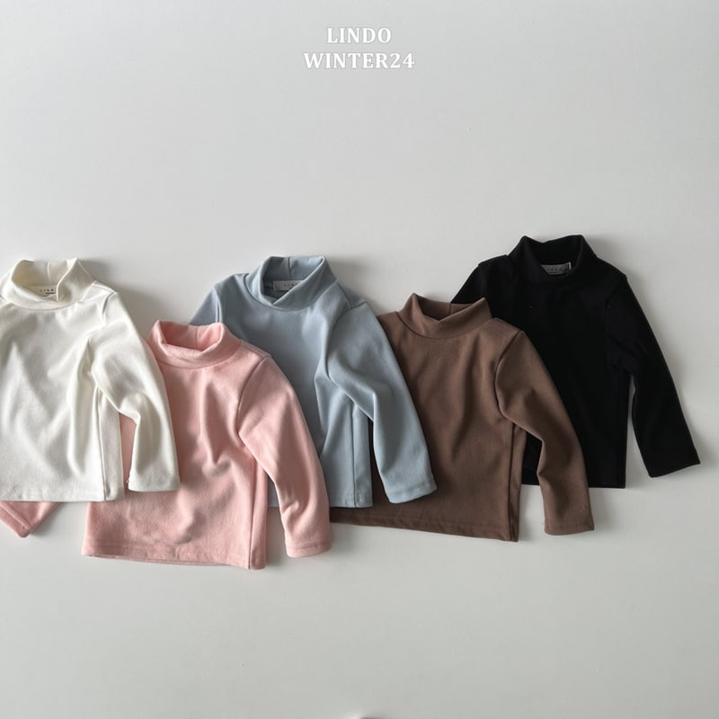 Lindo - Korean Baby Fashion - #babyboutique - Basic Turtleneck Tee - 3