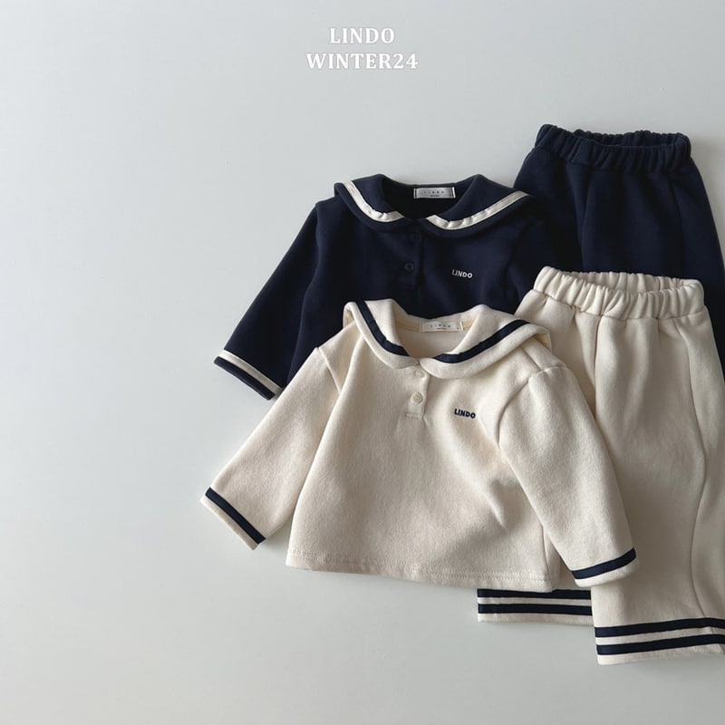 Lindo - Korean Baby Fashion - #babyboutiqueclothing - Sailor Set - 6