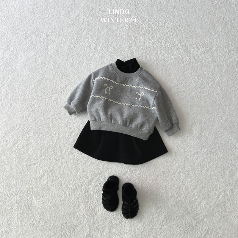 Lindo - Korean Baby Fashion - #babyboutiqueclothing - Ribbon Bonbon Sweatshirts - 9