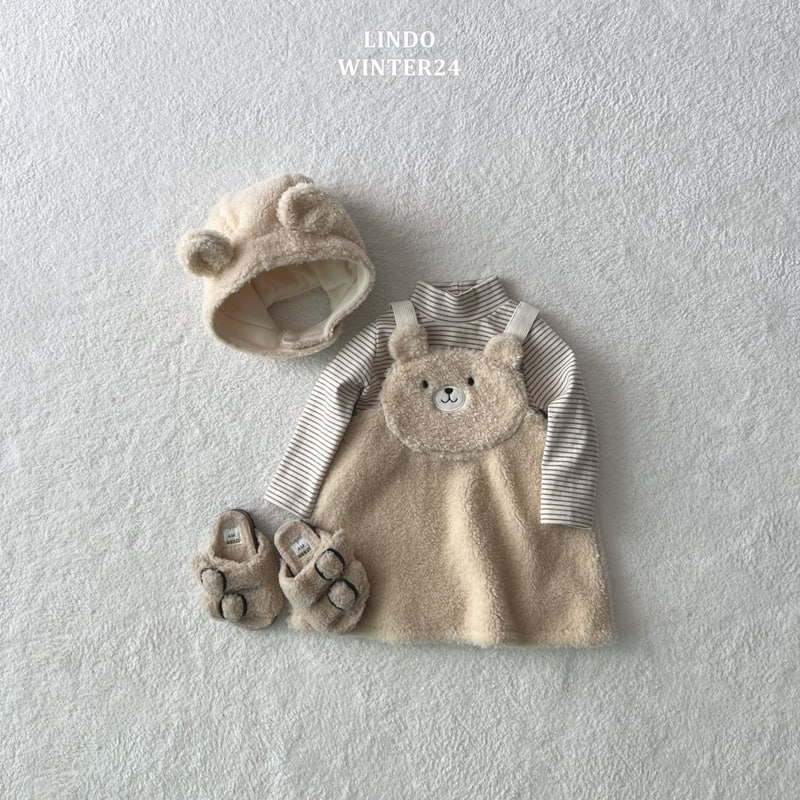 Lindo - Korean Baby Fashion - #babyboutiqueclothing - Bear Hat - 4