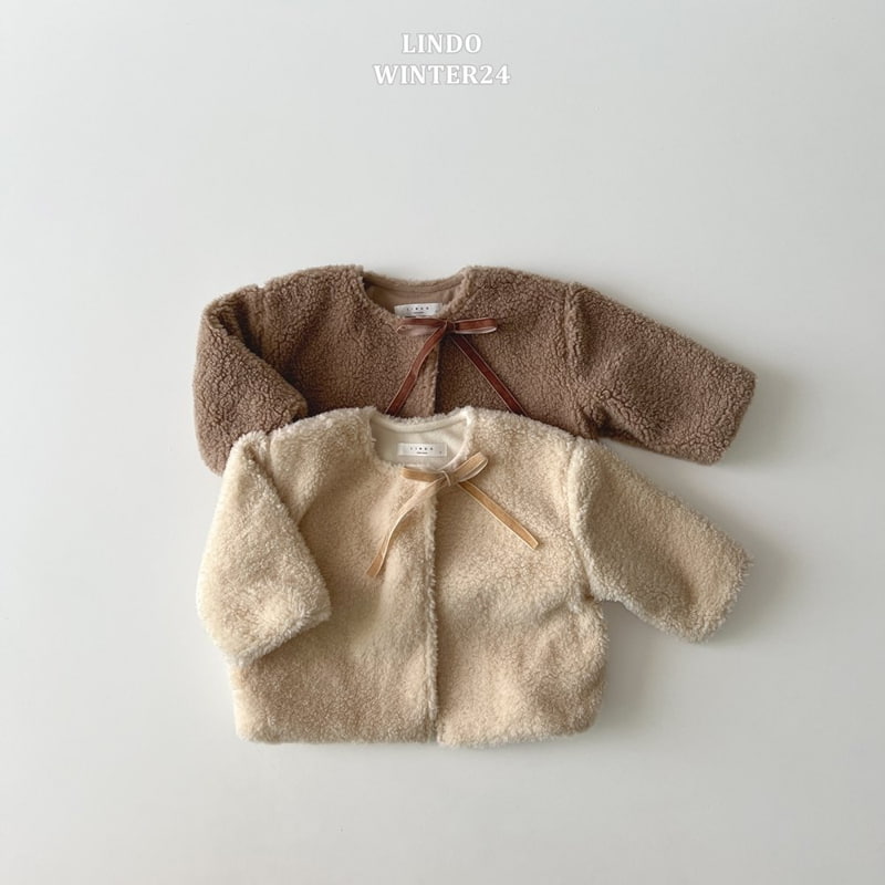 Lindo - Korean Baby Fashion - #babyclothing - Bookle Ribbon Jacket - 3