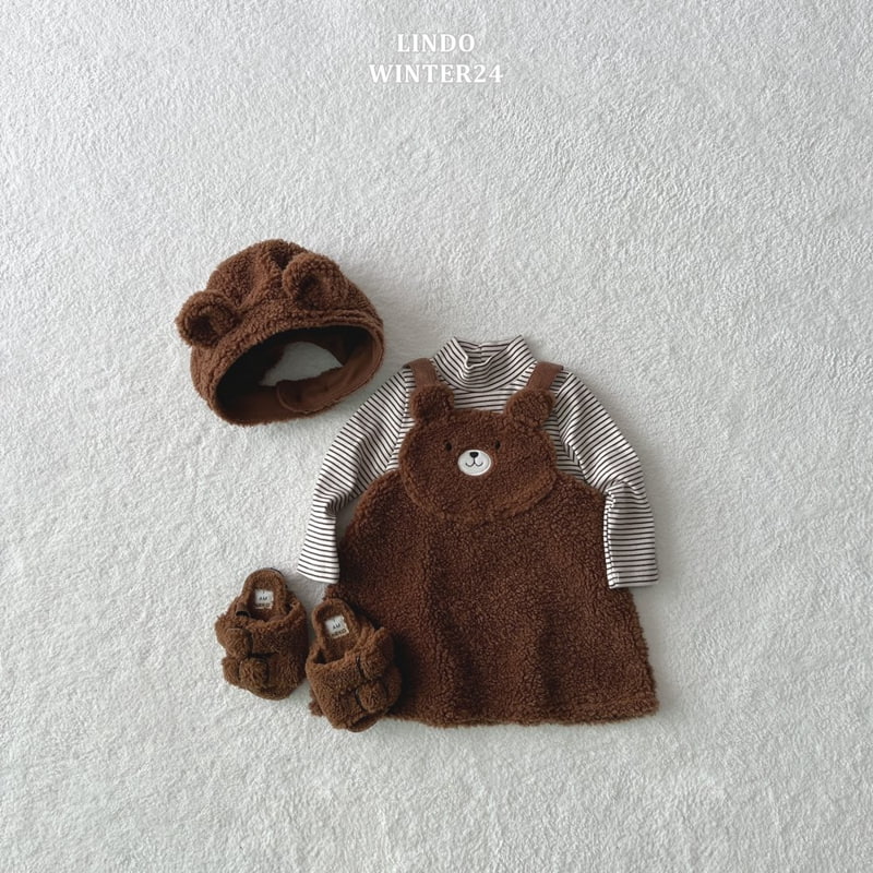 Lindo - Korean Baby Fashion - #babyfashion - Bear Hat - 5