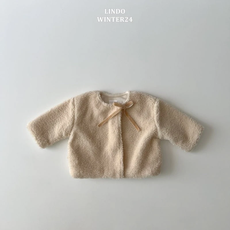 Lindo - Korean Baby Fashion - #babyclothing - Bookle Ribbon Jacket - 4