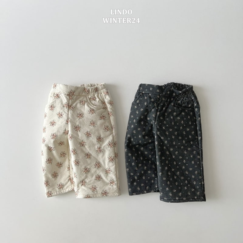 Lindo - Korean Baby Fashion - #babyfashion - Morning Flower Bonding Pants - 7